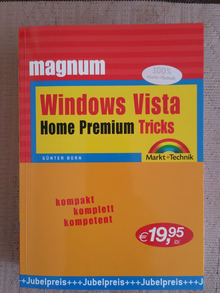 internetFunke Buch - Windows Vista Home Premium Tricks (Magnum)